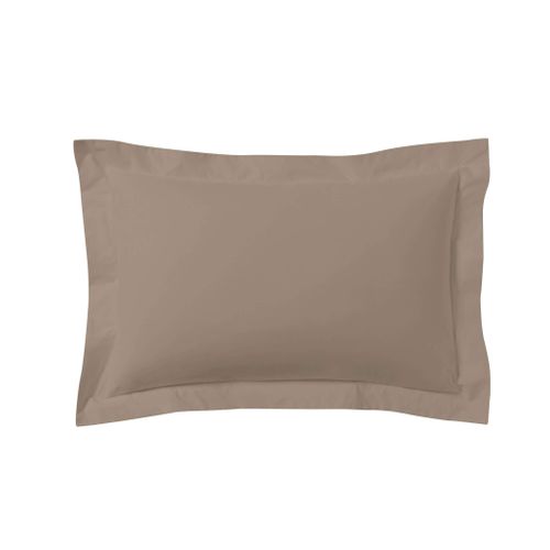 Lot Literie : 3 Oreillers, 1 Taie Traversin, 2 Draps Plats - Tons Rose, Marron, Blanc
