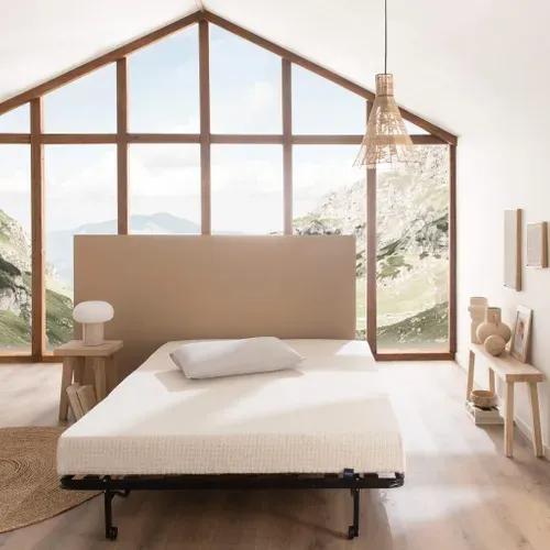 Matelas Éco-responsable Latex Naturel Aube BZ Soutien Ferme 120 X 190 - Accueil Moelleux