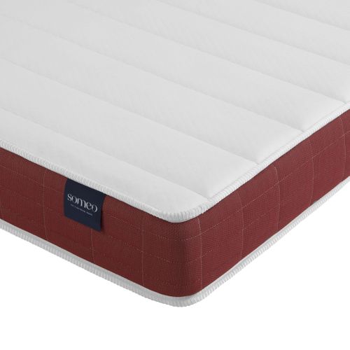 Ensemble Matelas Mousse Accueil Latex, Sommier, Pieds Crépuscule 400 Soutien Ferme 160 X 200