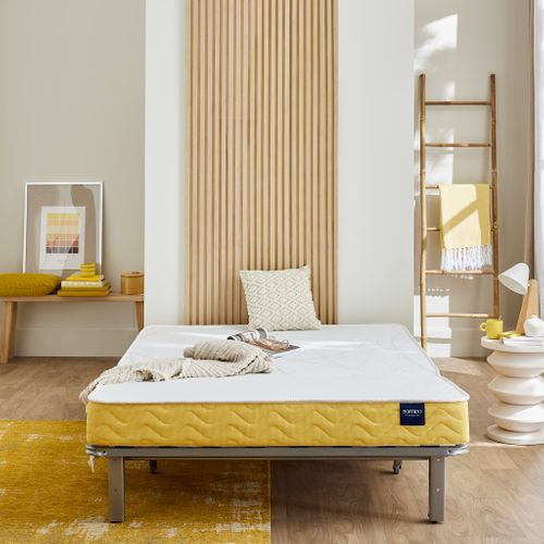 Matelas Mousse Aurore 400 BZ Soutien Ferme 140x200 BZ - Accueil Moelleux