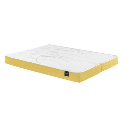 Matelas Mousse Aurore 400 Clic-clac Soutien Ferme 65+65x190 (clic Clac) - Accueil Moelleux