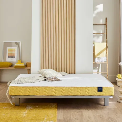Matelas Mousse Aurore 400 Clic-clac Soutien Ferme 140x190 (70+70x190) - Accueil Moelleux