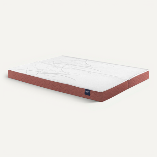 Matelas 100% Latex Crépuscule 400 Clic-clac Soutien Ferme 120x190 (60+60x190) - Accueil Moelleux