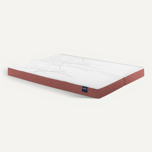 Matelas 100% Latex Crépuscule 400 Clic-clac Soutien Ferme 140x190 (70+70x190) - Accueil Moelleux