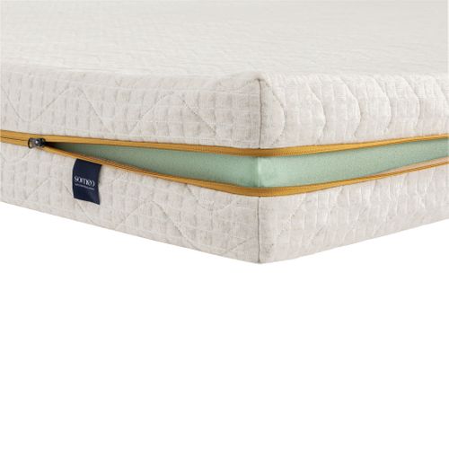 Matelas Mousse  80x200 cm Recyclée Aube 400 Soutien Très Ferme - 1 Personne - Accueil Dynamique