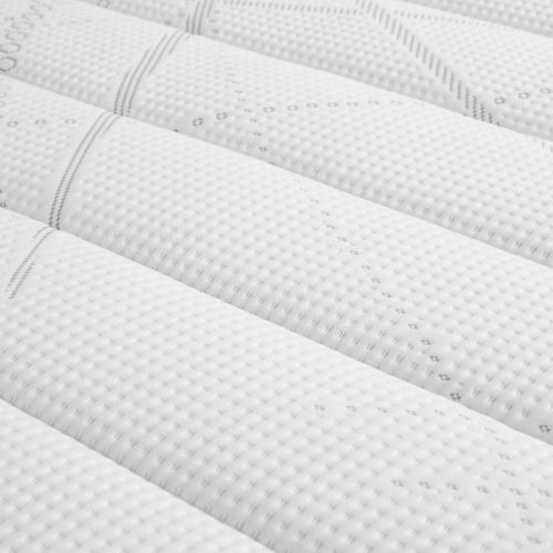 Ensemble Matelas Mousse, Sommier Lune Et Pieds Aurore 400 Soutien Ferme 90x190 - 1 Personne - Accuei
