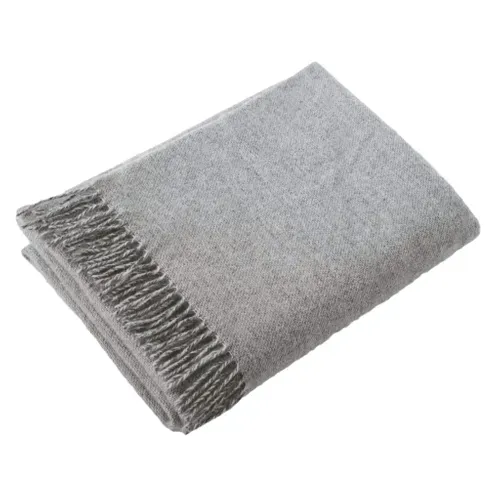 Plaid Zo!Home Dove Grey 140x200 Cm – Coperta Morbida In Poliestere 280 G/m² – Per Divano E Letto, Calda E Confortevole