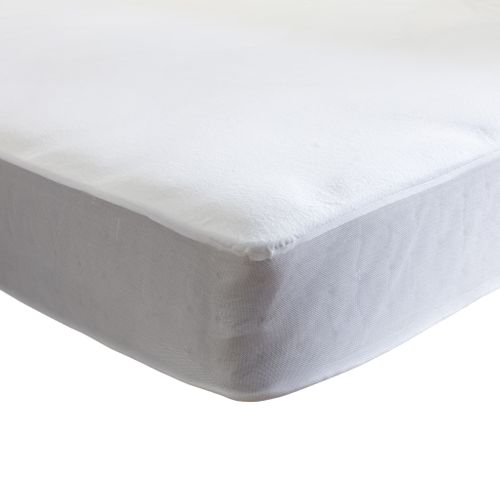 Sleepzen Protège-Matelas 100x200 Cm Drap Housse 100% Coton Bio Molleton – Alèse Absorbante, Hypoallergénique, Respirante Et Silencieuse – Fabriqué Au Portugal – Certifié Oeko-Tex - Garantie 15 Ans