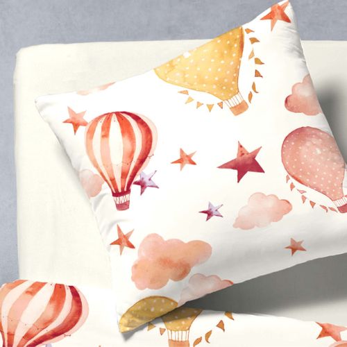 NDXRWDZR Housse de Couette 200x200 Adolescent MontgolfièRe Verte Parure de Lit 2 Personnes avec Fermeture Éclair Doux Respirant Microfibre Housse de Couette et 2 Taie d'oreiller 65x65 cm
