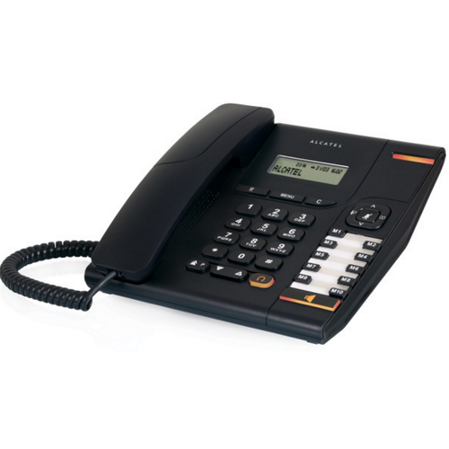Téléphone Filaire Noir Temporis 580 Noir