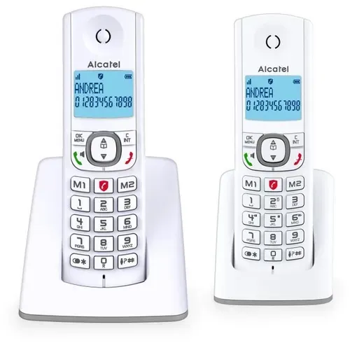 Téléphone Sans Fil - F530 Duo - 2 Combinés, Blocage D'appels, Mains Libres, 2 Mémoires Directes