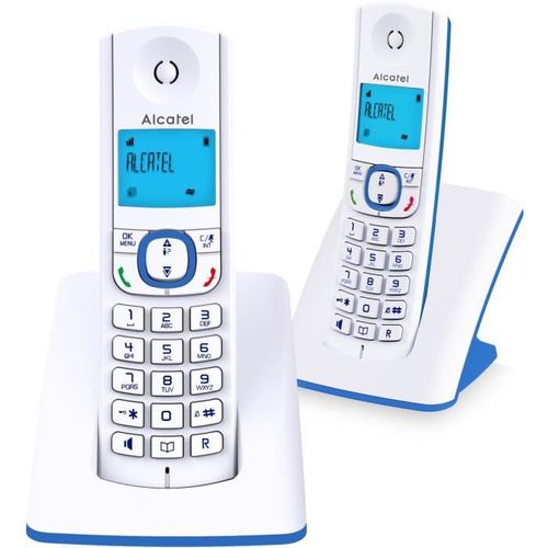 Téléphone Sans Fil - F530 Duo - 2 Combinés, Blocage D'appels, Mains Libres, 2 Mémoires Directes