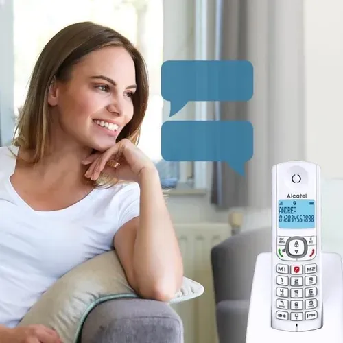 Téléphone Sans Fil - F530 Duo - 2 Combinés, Blocage D'appels, Mains Libres, 2 Mémoires Directes