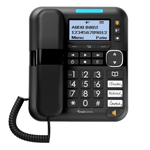 Téléphone Fixe Filaire Amplicomms 1580 Combo
