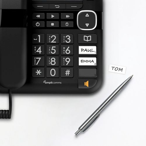 Téléphone Fixe Filaire Amplicomms 1580 Combo