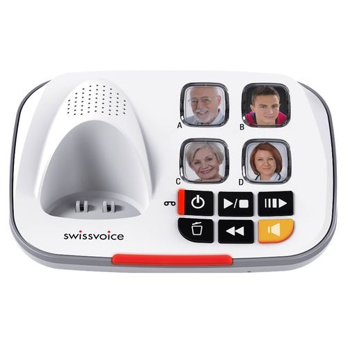 Téléphone Sans Fil Dect Avec Répondeur Blanc - Xtra2355duo