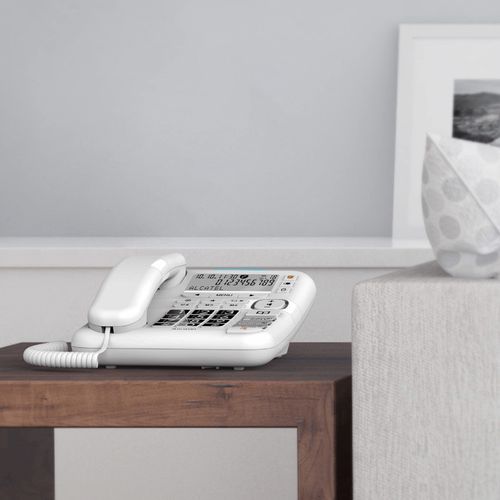 Téléphone Filaire 1 Combiné Tmax70blanc