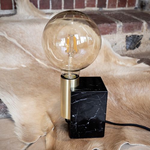 Ampoule globe déco LED 4W équiv 30W 350lm E27 Ambre vue d'ambiance 1