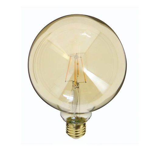 Ampoule globe déco LED 4W équiv 30W 350lm E27 Ambre vue 3/4
