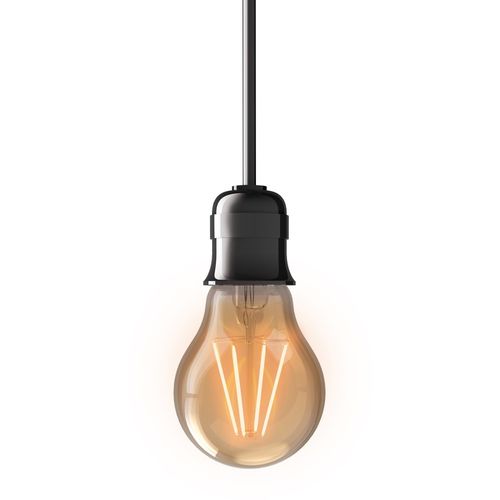 Ampoule standard A60 LED Ambre vue détaillée