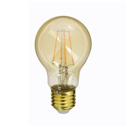 Ampoule standard A60 LED Ambre vue 3/4