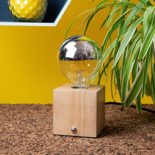 Ampoule déco silver LED 8W équiv 60W 300lm E27 Silver