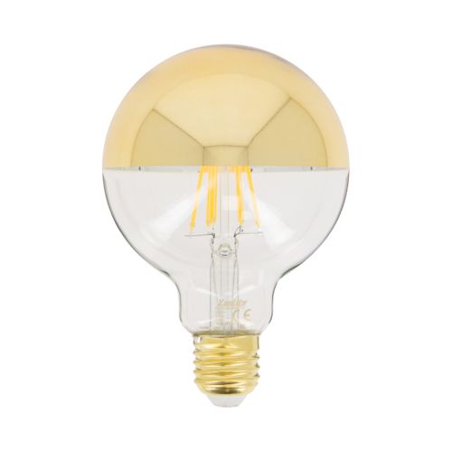 Ampoule déco LED 8W équiv 60W 850lm E27 Dorée