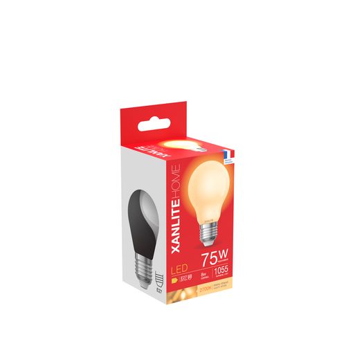 Ampoule Led standard E27 75W  Blanc chaud