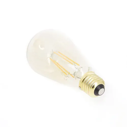Lot 2 ampoules LED Edison E27 XANLITE DECO Verre ambré vue accessoires