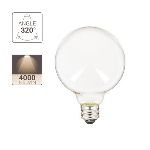 Ampoule Led B95 E27 75W  Blanc froid vue détaillée