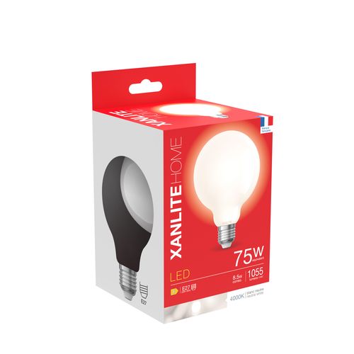 Ampoule Led B95 E27 75W  Blanc froid