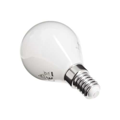 Ampoule LED Globe E14  Bland chaud vue accessoires