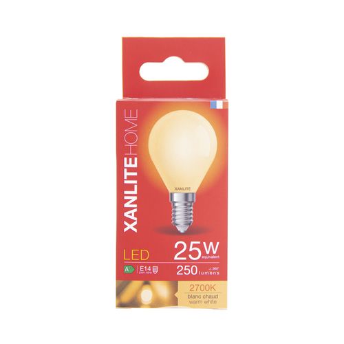 Ampoule LED Globe E14  Bland chaud