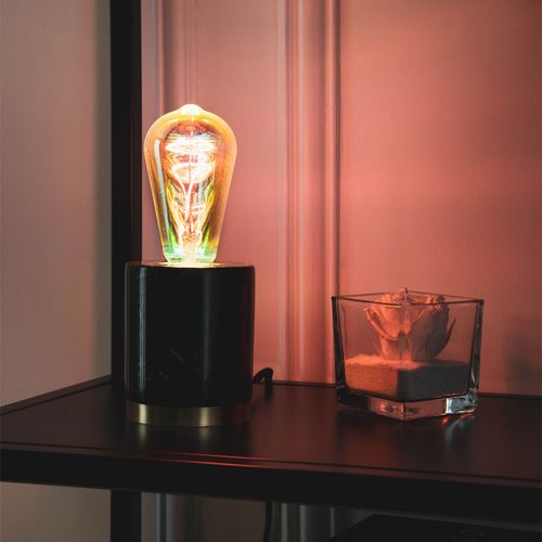 Ampoule LED Licorne E27 Edison  Blanc chaud vue détaillée