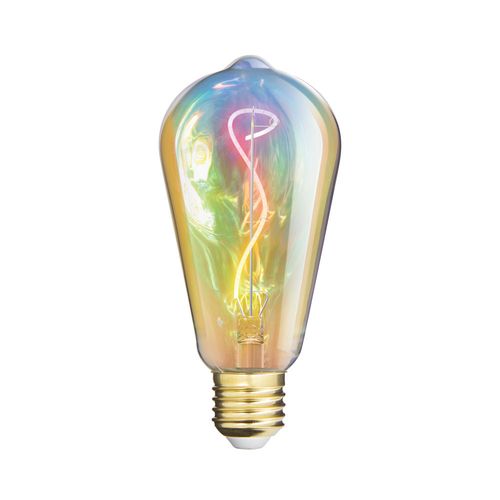 Ampoule LED Licorne E27 Edison  Blanc chaud vue 3/4