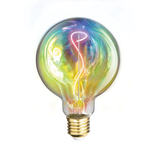 Ampoule LED Licorne E27 Globe  Blanc chaud vue 3/4