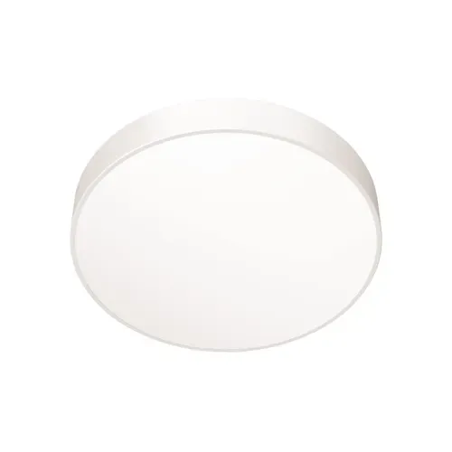 Plafonnier LED CCT IP44 Ø34 cm  Blanc vue de face