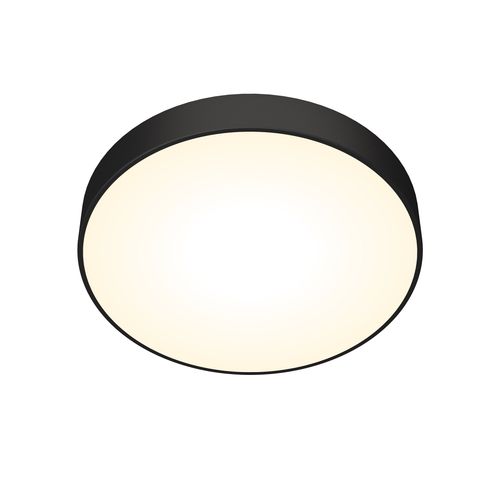 Plafonnier LED CCT IP44 Ø34 cm  Noir