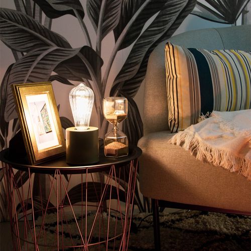 Ampoule LED Striée Edison E27  Blanc chaud