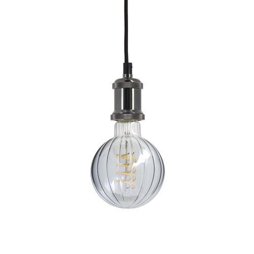 Ampoule LED Striée Globe E27  Blanc chaud vue accessoires