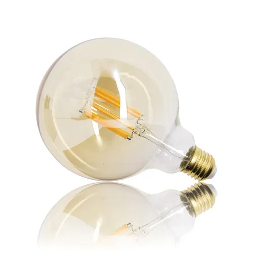 Ampoule LED ambrée G125 E27 AMPOULE DECO Ambrée