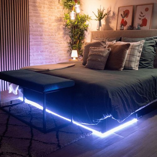 Ruban LED 3m Multicolore Rvb - USB Avec Télécommande - Flexible Et Sécable