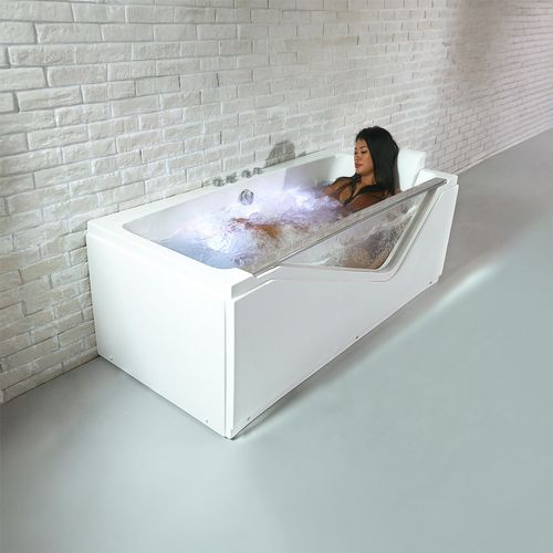 Baignoire Balnéo Droite Indra Wave L170xl80xh63cm
