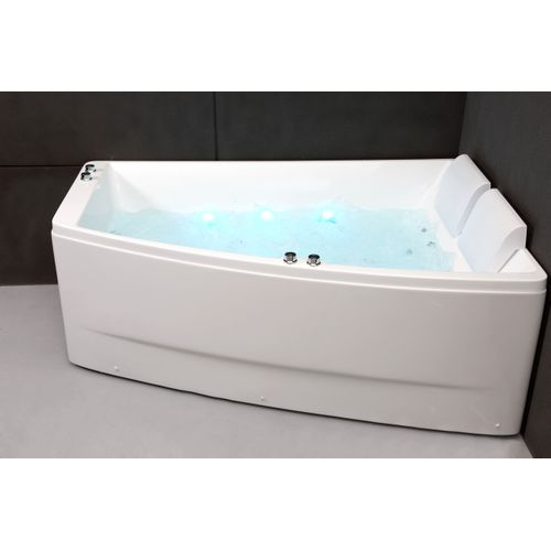 Baignoire Balnéo 2 Places Sangha Duo Wave Droite  L170xl(120x70)xh63cm