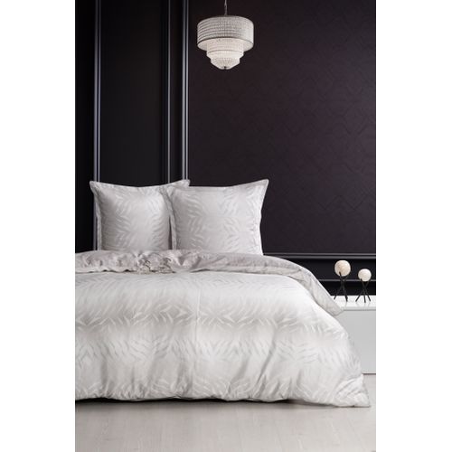 Housse De Couette + Taies D'oreiller 200x200 Cm Satin De Coton "duff"