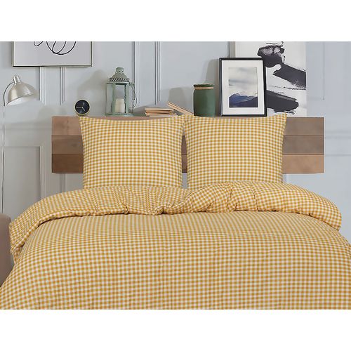 Parure De Lit 1 Personne 140x200 Cm Coton Imprimé