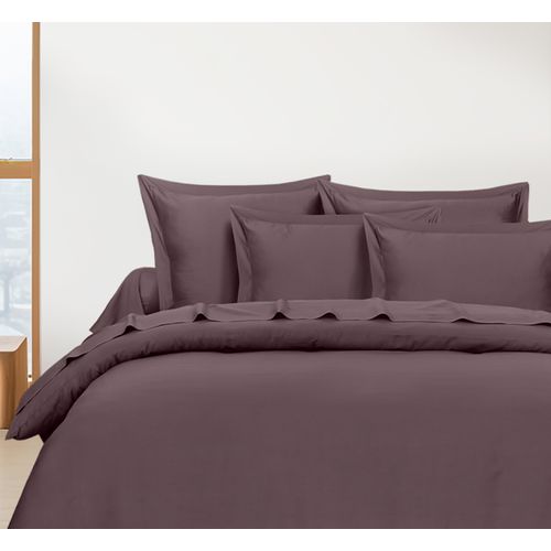 Parure De Lit  2 Personnes  200x200 Cm  Satin De Coton Sureau