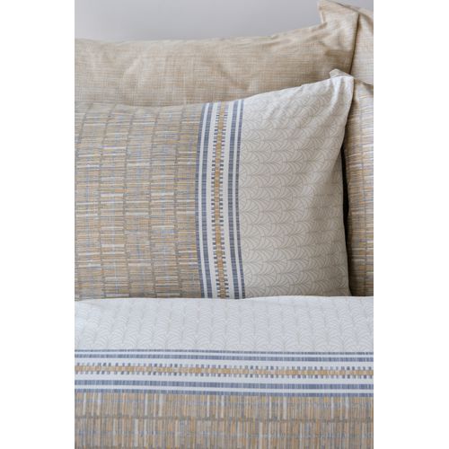 Parure De Lit 2 Personnes 200x200 Cm Coton Imprimé