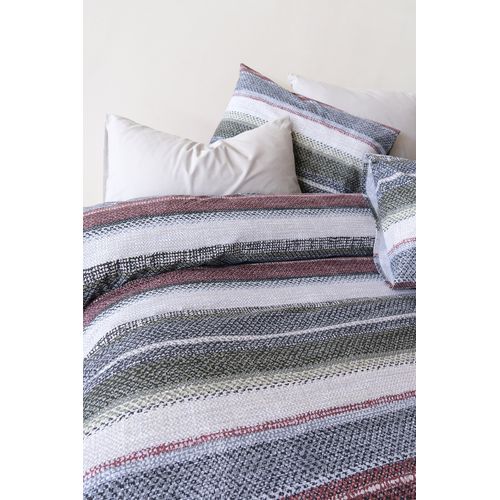 Parure De Lit 2 Personnes 240x220 Cm Coton Imprimé
