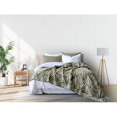 Couverture -plaid 200x220 Cm Kaki